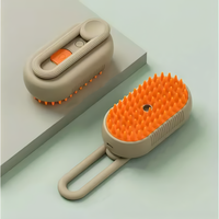 4-in-1 Electric Steam Pet Brush