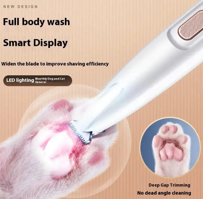 LED Light Pet Trimmer